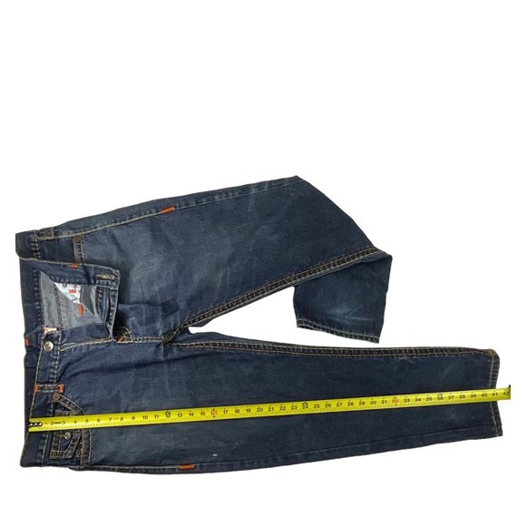 TRUE RELIGION Billy Super T Y2K Retro  jeans size 42 100% cotton - Picture 4 of 11